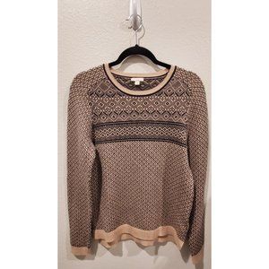 GAP Black Ivory Crewneck Sweater